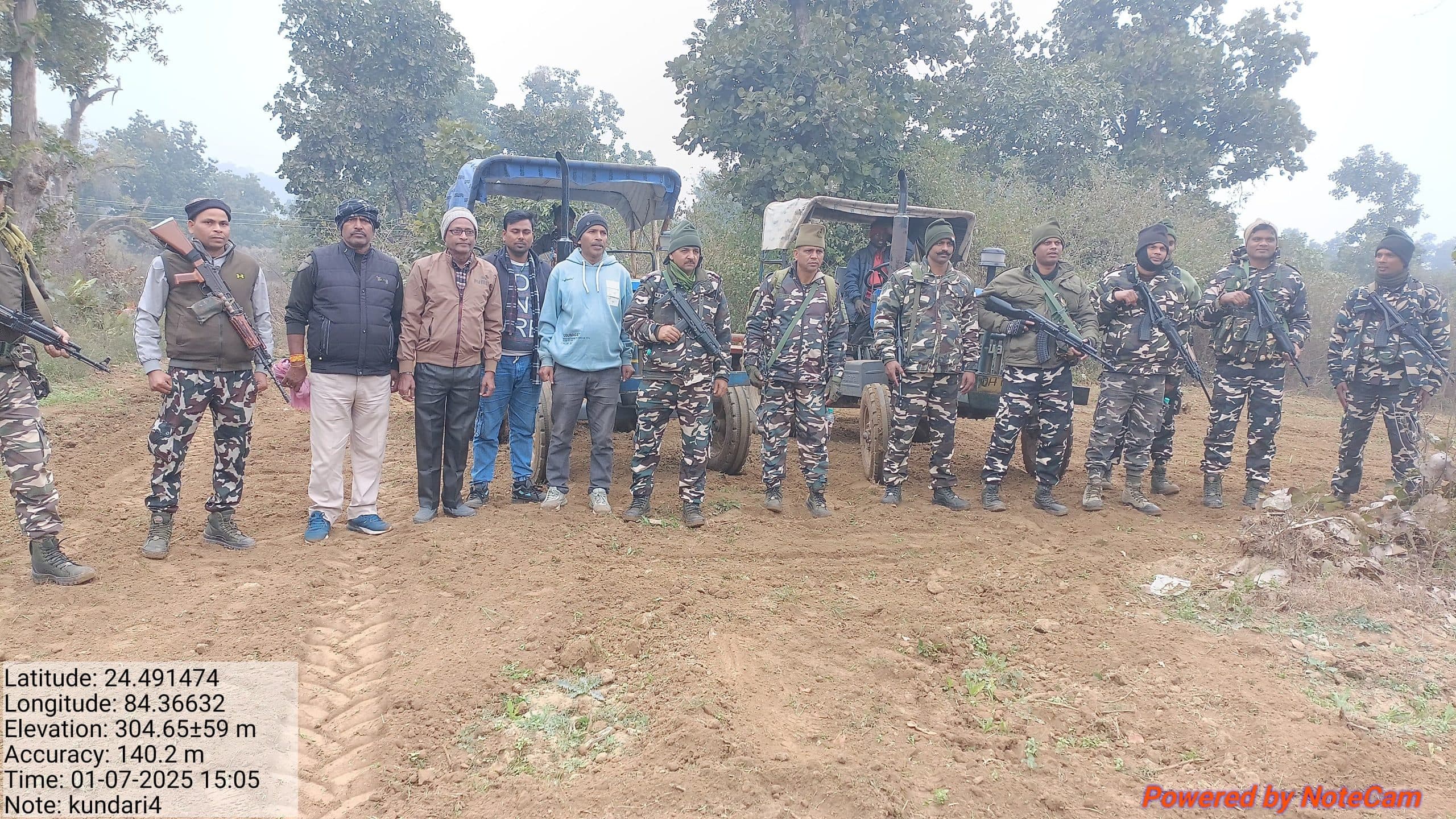 Gaya News : कुंदरी जंगल में 1.65 एकड़ में लगी अफीम की फसल की गयी नष्ट