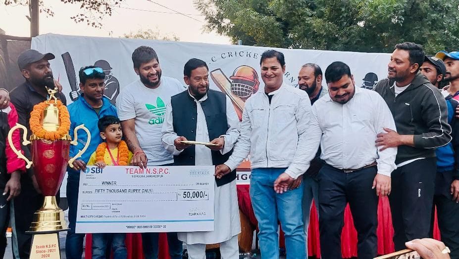 क्रिकेट : एसवाइबीसी विजेता और दिव्यांश एकादश बना उपविजेता