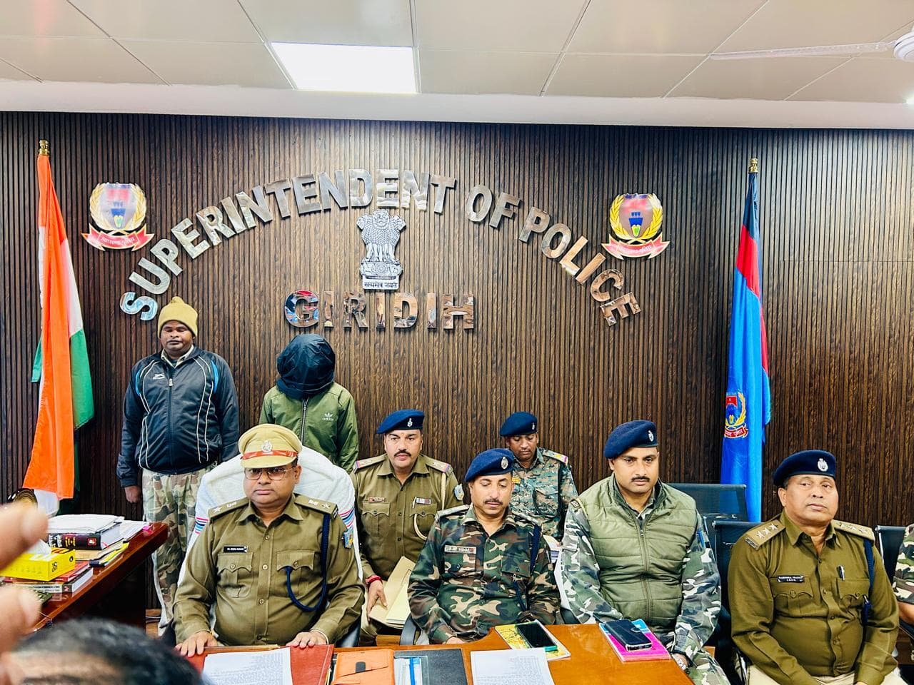 Giridih News: हार्डकोर नक्सली तालो मरांडी उर्फ संजय मरांडी गिरफ्तार