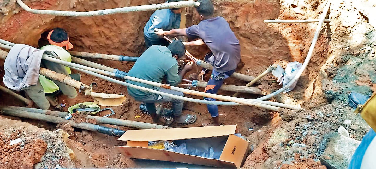 Ranchi News : भूमिगत केबल किट में आयी खराबी,  कई इलाकों में गुल रही बिजली