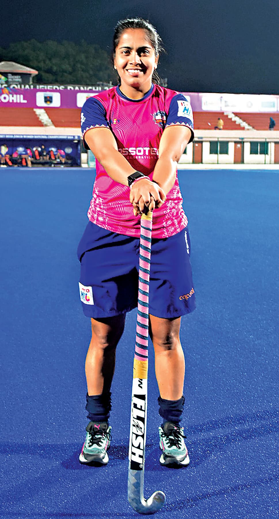 Ranchi News : जूते और कपड़ों के लिए हॉकी स्टिक थामा, पर मैदान में पूरी ईमानदारी दिखायी : नेहा गाेयल