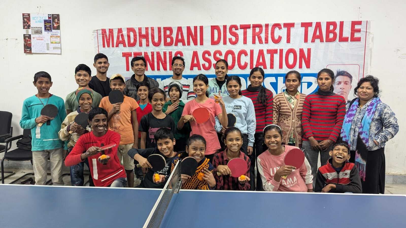 Madhubani News : जिला टेबल टेनिस का वार्षिक कैलेंडर जारी