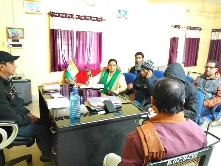 वार्षिक खेलकूद प्रतियोगिता की तैयारी पर हुई चर्चा