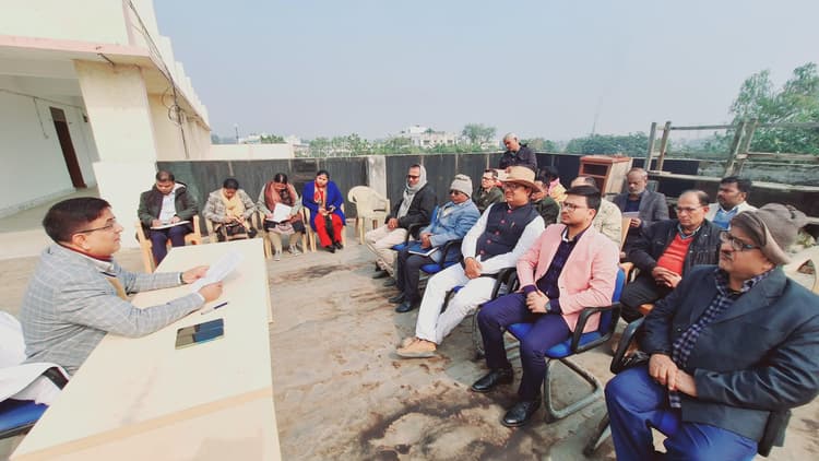 गणतंत्र दिवस व एक शाम शहीदों के नाम कार्यक्रम की रूपरेखा तैयार