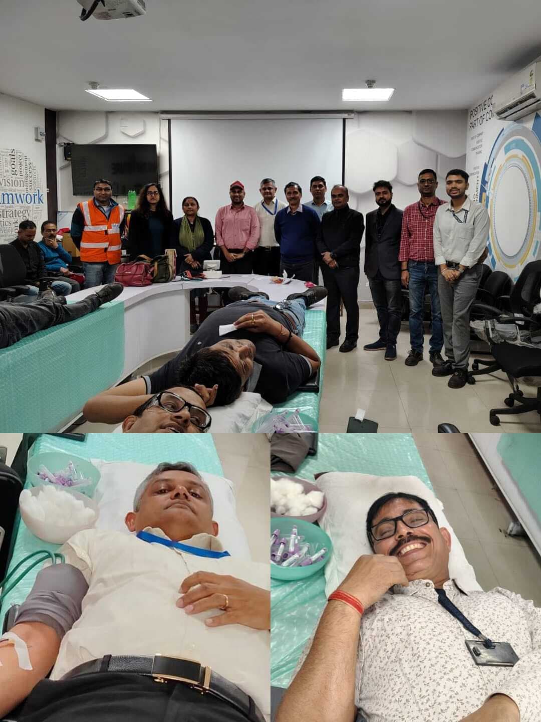 Jamshedpur News : टाटा स्टील न्यू बार मिल विभाग के शिविर में 102 यूनिट रक्त संग्रहित