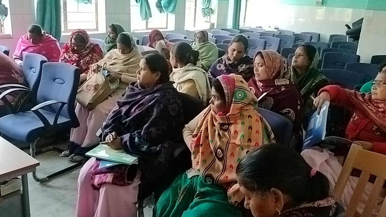 बैठक में आशा को दिया गया निर्देश