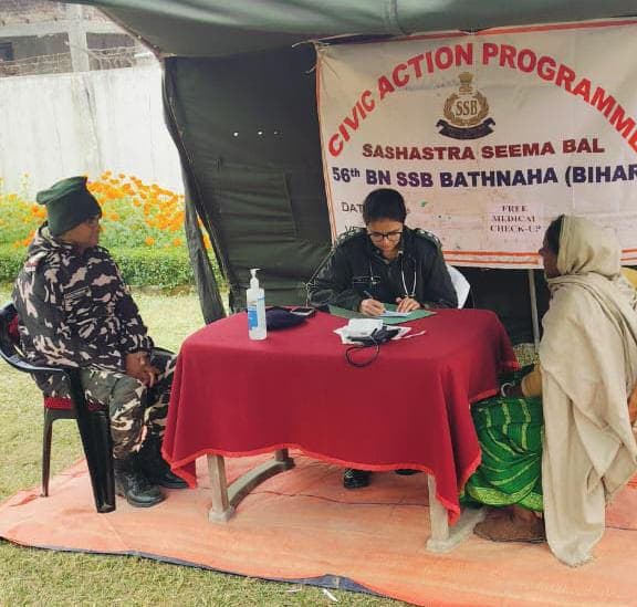 स्वास्थ्य जांच शिविर का आयोजन
