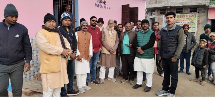 महेशखूंट पंचायत में किये गये विकास कार्यों का विधायक ने लिया जायजा