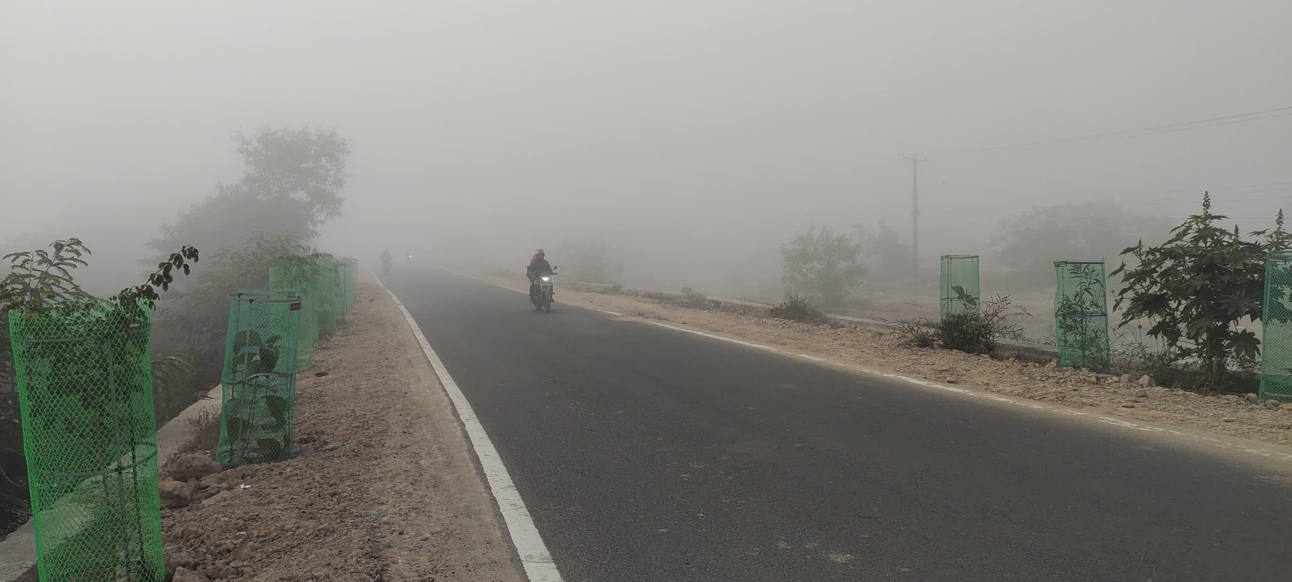 Giridih News :गिरिडीह में शीतलहर का प्रकोप जारी, सुबह में छाया रहा कोहरा