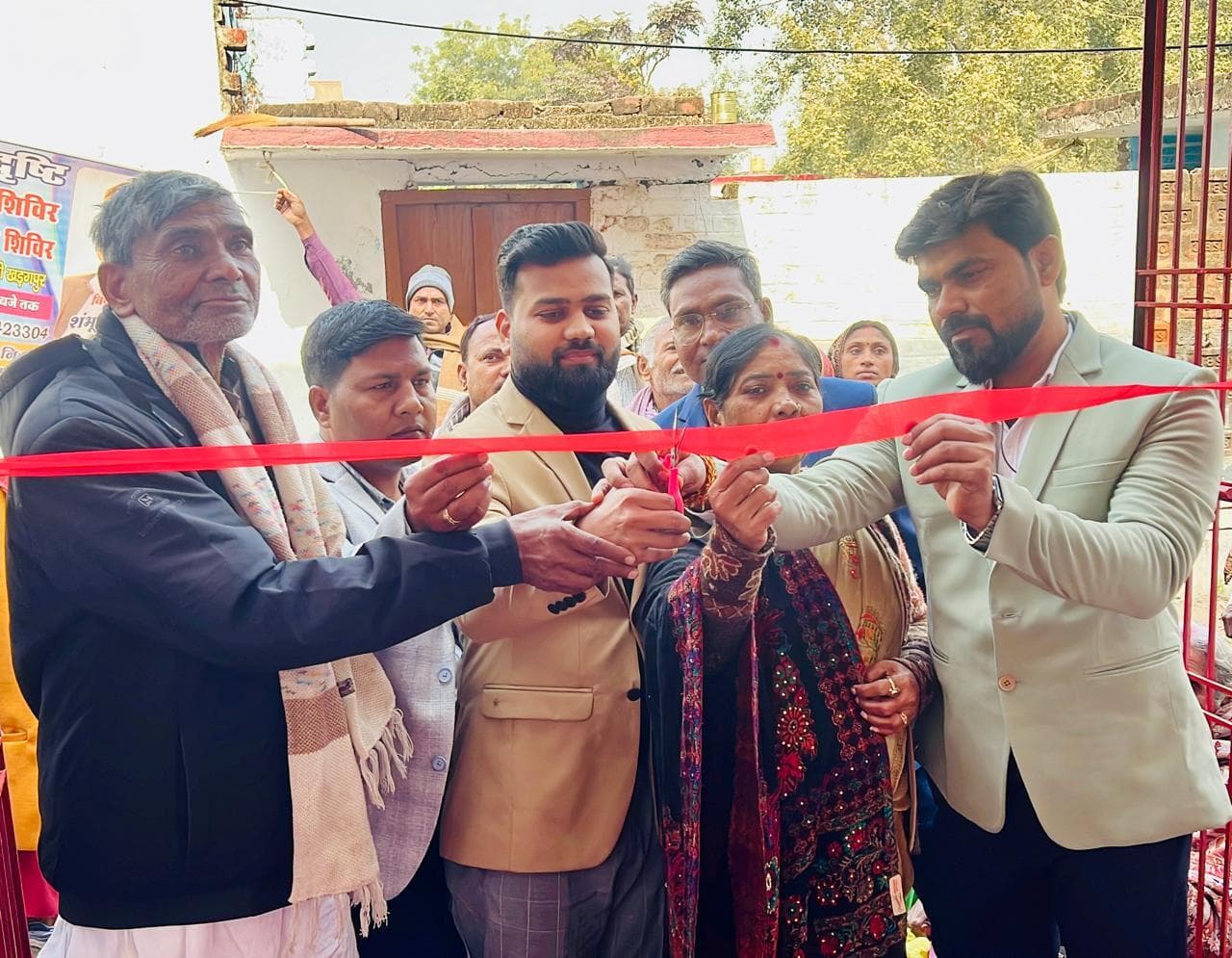 शिविर में 110 वृद्धों के आंखों में पाया गया मोतियाबिंद, कल होगा ऑपरेशन