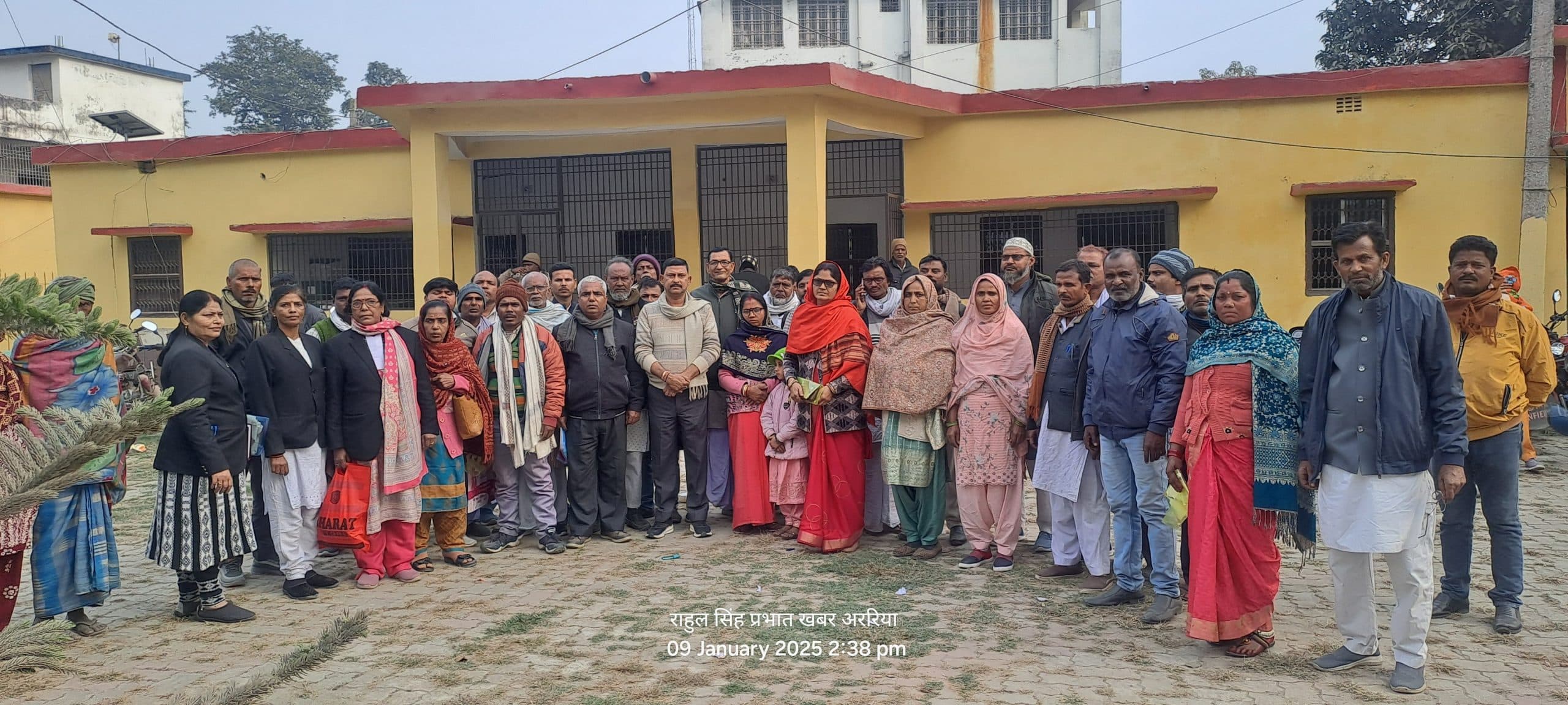 प्रशिक्षण में पायी घोर अनियमितता, किया बहिष्कार