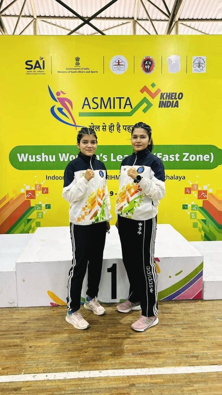 बिहार टीम में जिले की इशा व अपराजिता मिश्रा का चयन