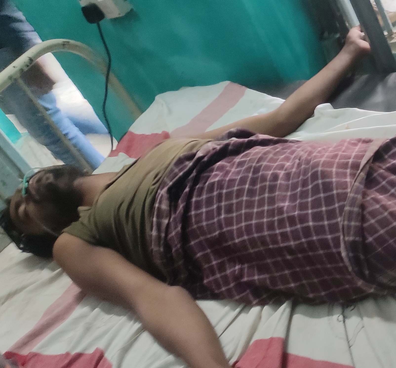 पत्नी से झगड़े के बाद युवक ने किया आत्महत्या का प्रयास, इलाजरत