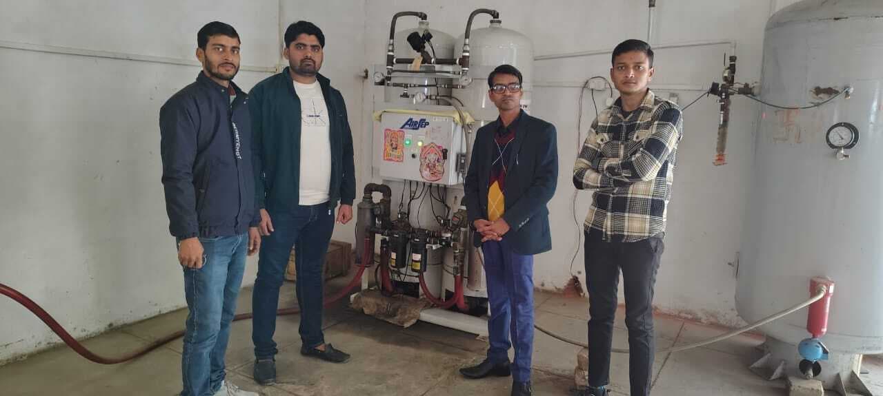 सदर अस्पताल के ऑक्सीजन प्लांट की गुणवत्ता की हुई जांच