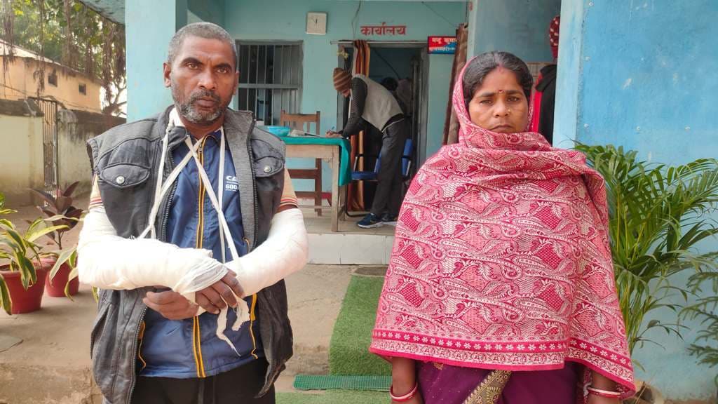 भाई ने मारपीट कर हाथ तोड़ा, प्राथमिकी दर्ज