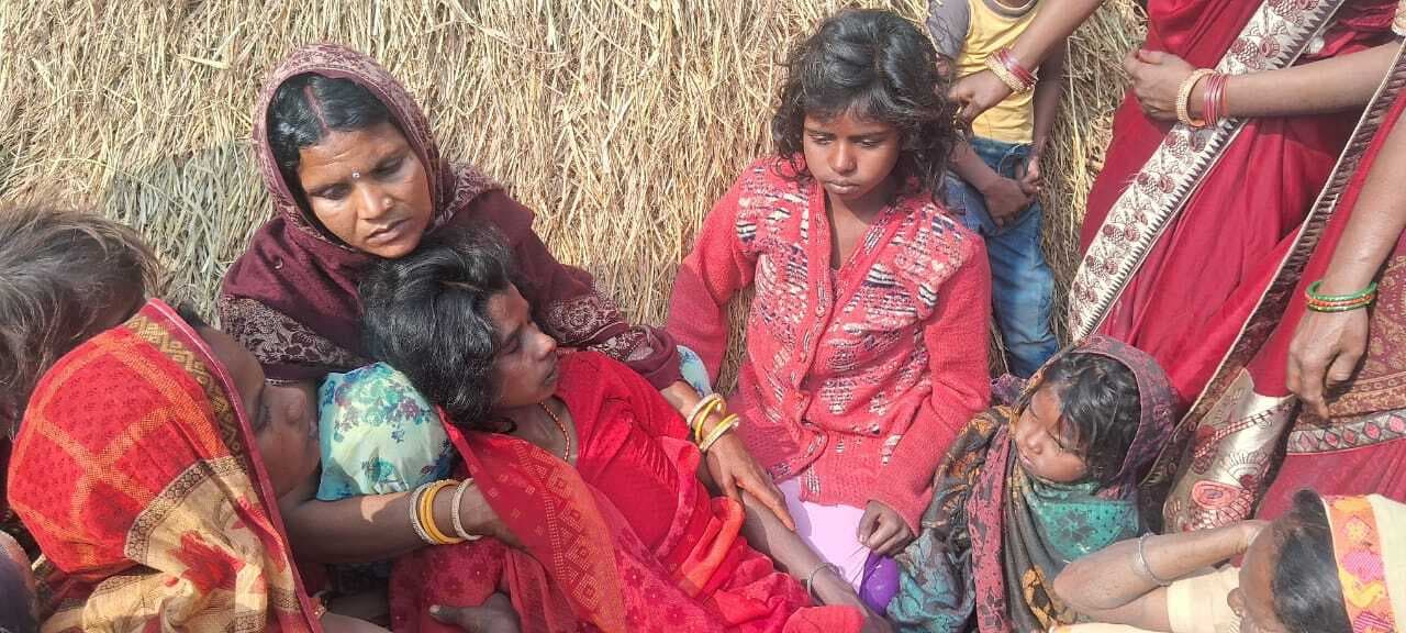 आंध्र प्रदेश में डूबने से पीरनगरा के मजदूर की मौत, शव गांव पहुंचते ही परिजनों में मची चित्कार