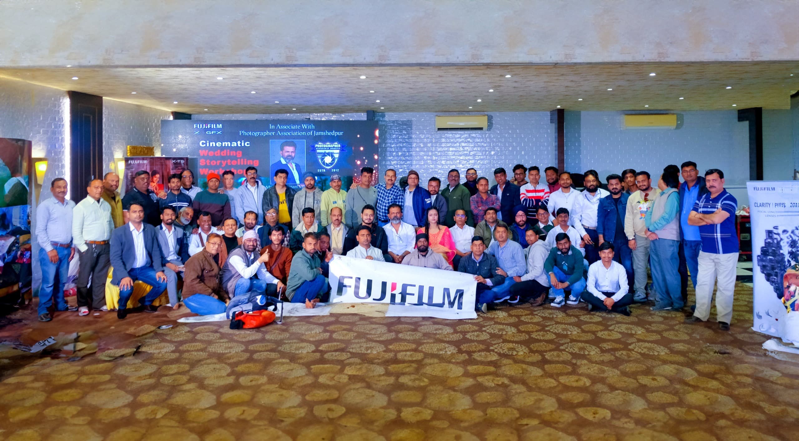 Jamshedpur news. 105 फोटोग्राफरों ने जाना फोटोग्राफी और सिनेमेटोग्राफी की उच्च कला
