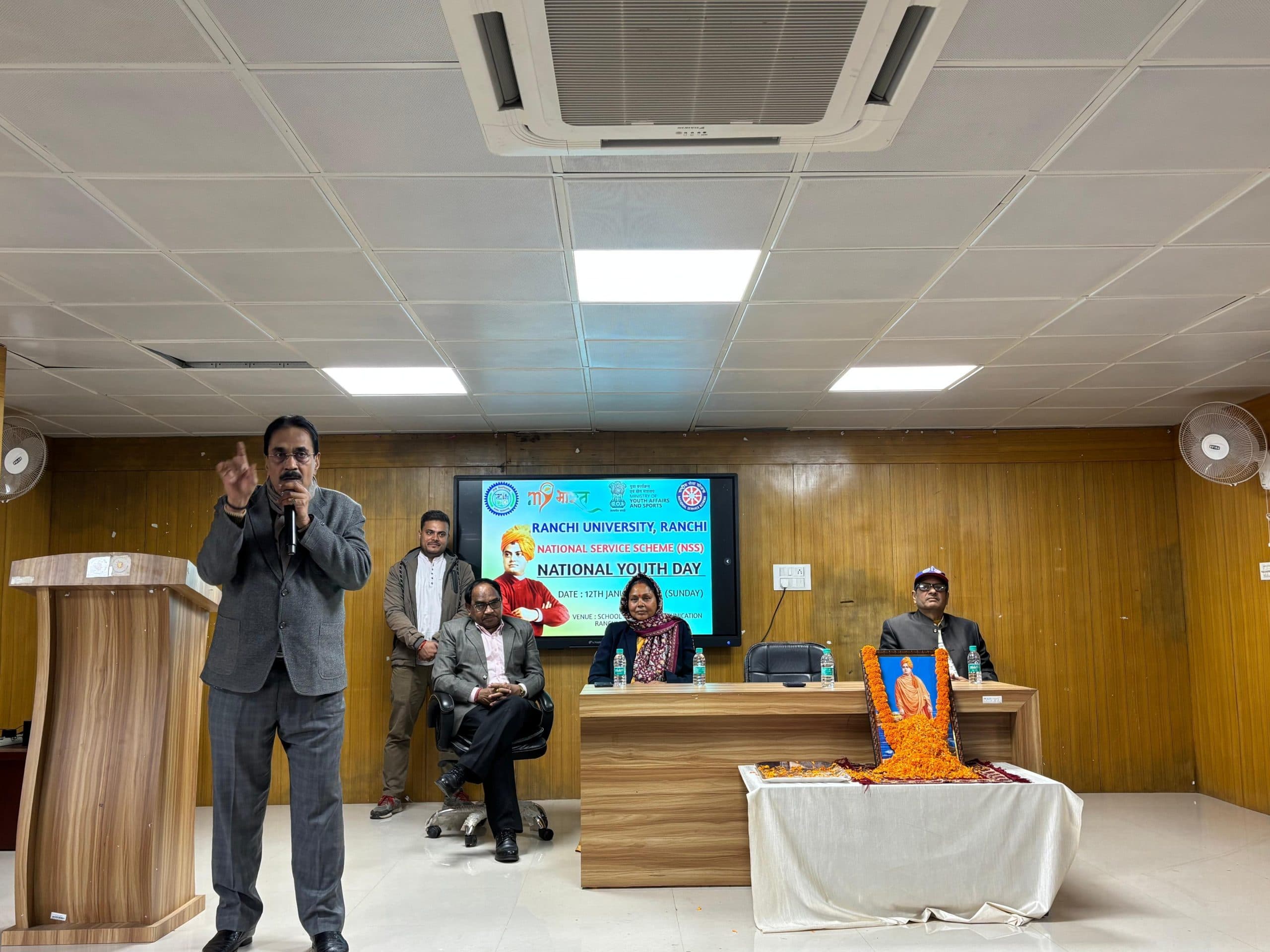 Ranchi News : प्रत्येक युवा अपने लक्ष्य का निर्धारण अवश्यक करें : कुलपति