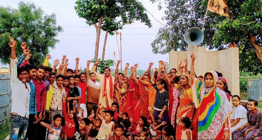 अहिप ने मनायी राममंदिर प्राणप्रतिष्ठा की वर्षगांठ