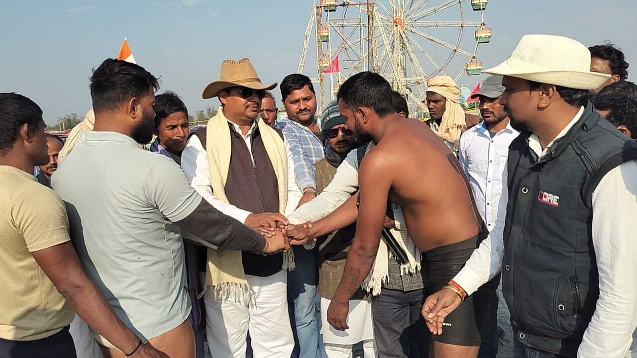 पौषी पूर्णिमा के मौके पर दंगल का हुआ आयोजन