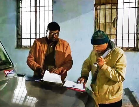 hajipur news. तेज रफ्तार हाइवा ने पैदल जा रहे युवक को रौंदा, मौत