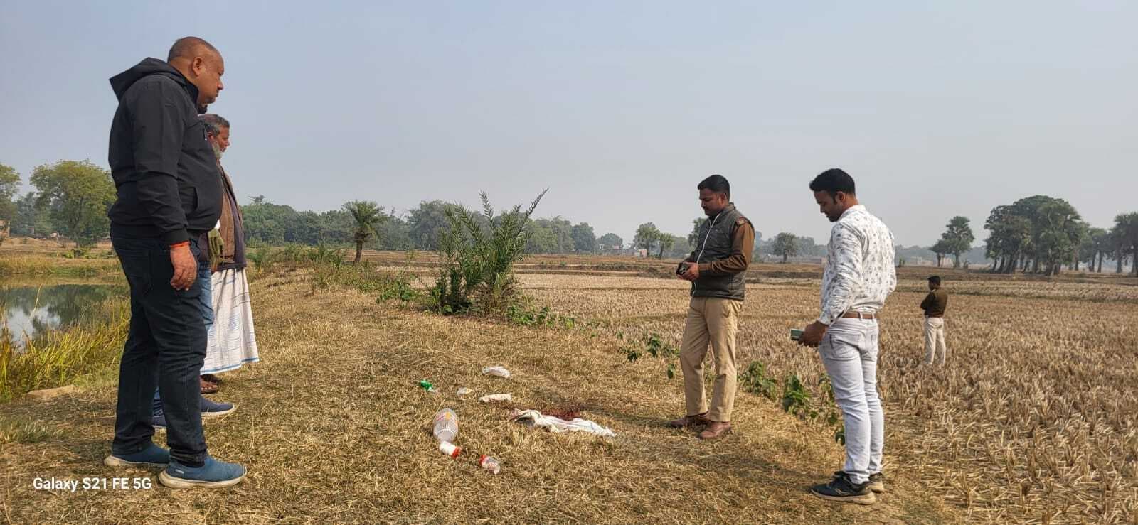 करणडागां गांव में तालाब के पास मिला युवक का शव