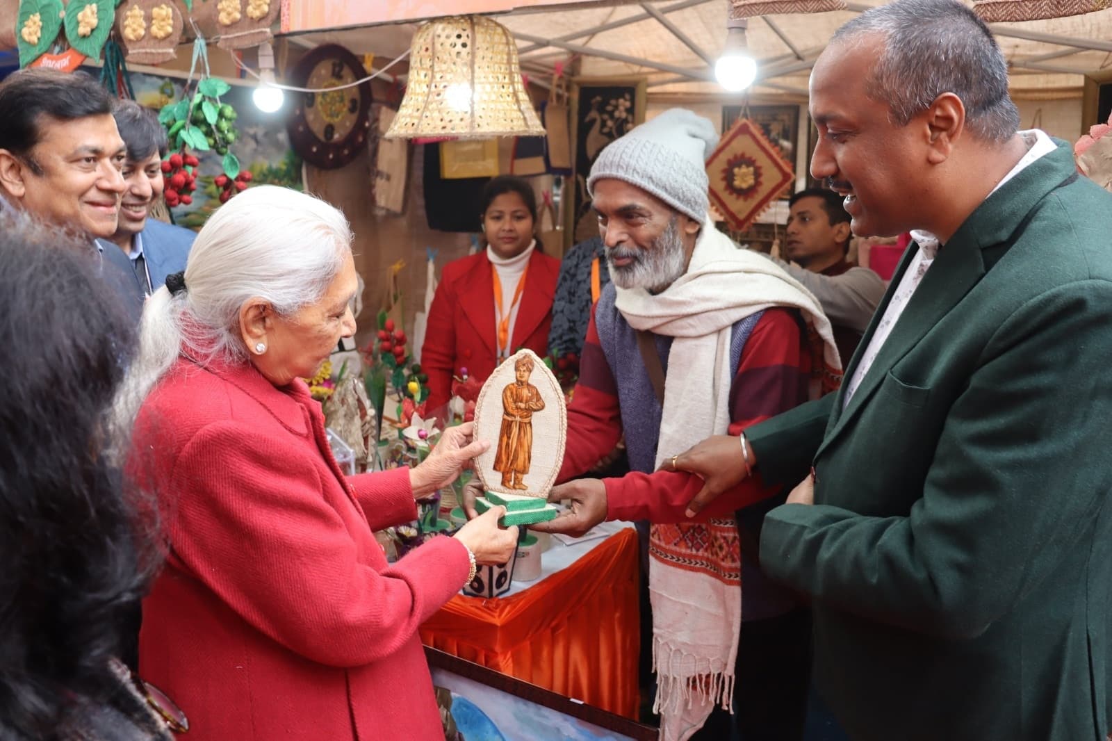 दिल्ली के नेशनल क्राफ्ट म्यूजियम में पूर्णिया आर्ट एंड पूर्णिया क्राफ्ट के उत्पादों की धूम
