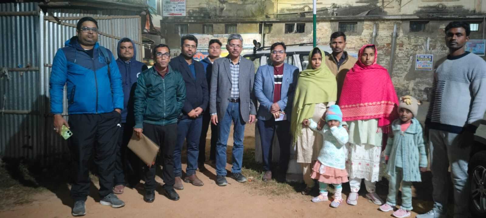 हृदय रोग से ग्रसित दो बच्चों को इलाज के लिए स्वास्थ्य विभाग ने भेजा अहमदाबाद