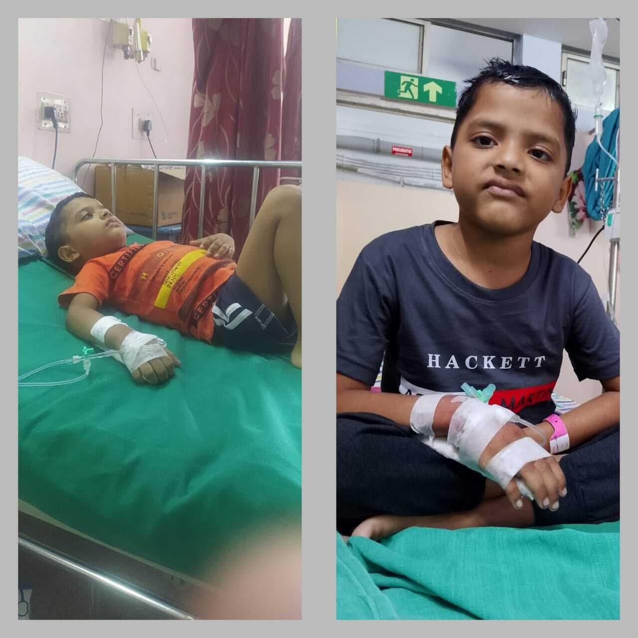शहरवासियों की मदद से कैंसर पीड़ित बच्चे का इलाज फिर से हुआ शुरू