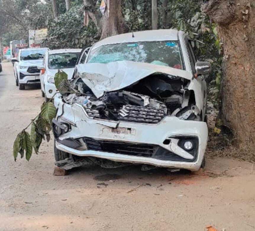 जेपीएसए के महासचिव बोकारो में सड़क हादसे में जख्मी