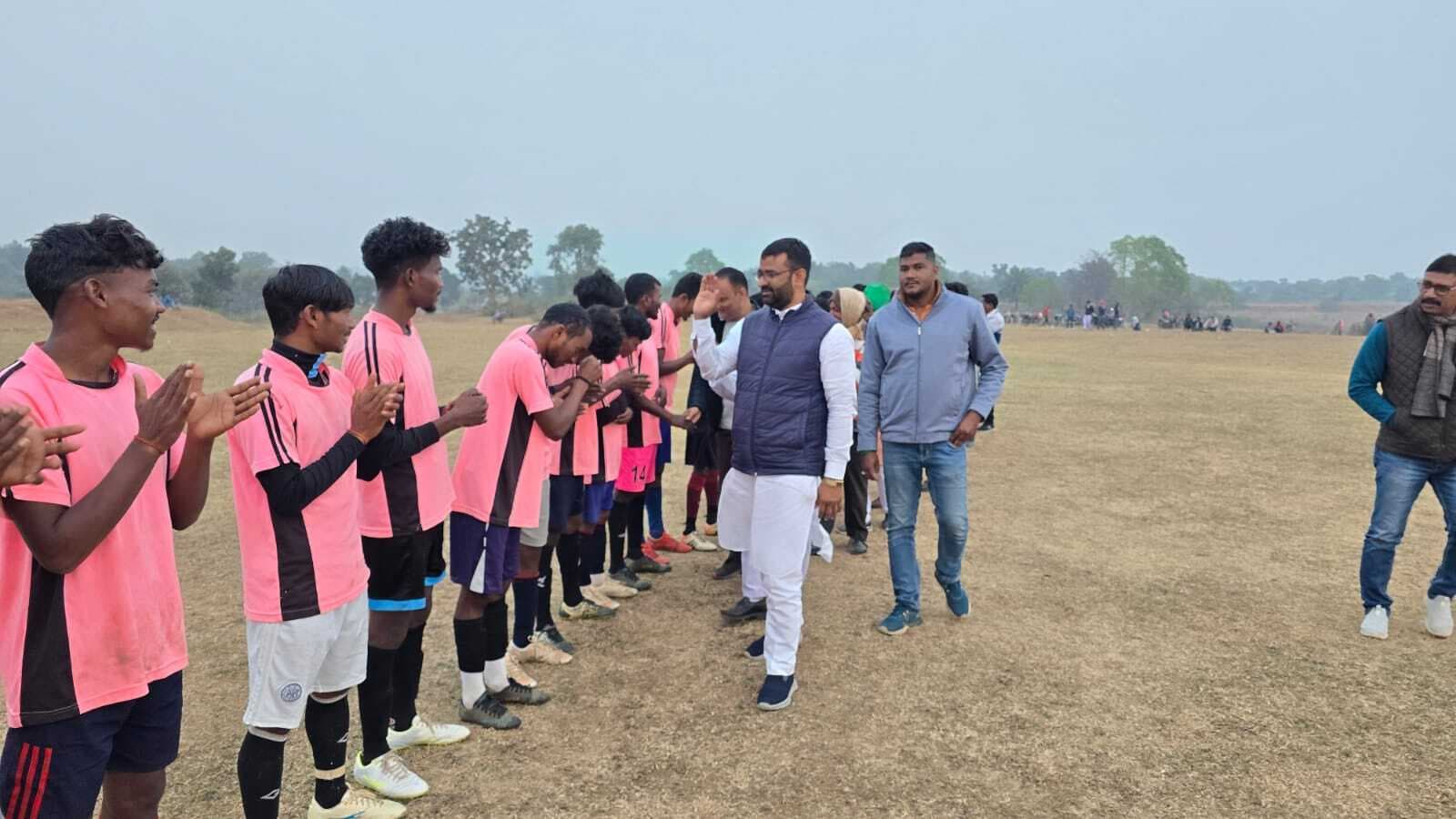 ग्रीनजोरी ने राखाडीह को दो गोल से किया पराजित