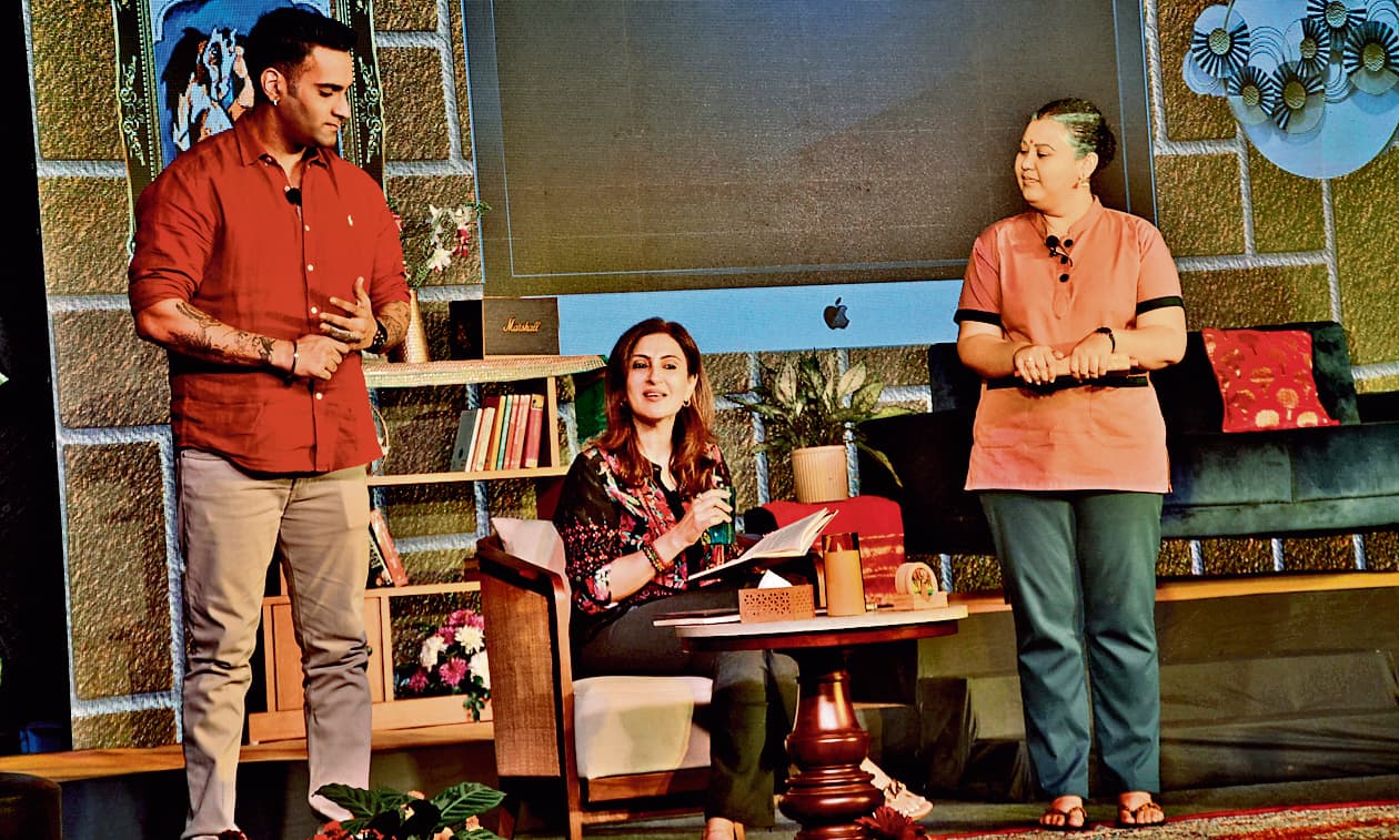 Ranchi News : जूही बब्बर ने  ''विद लव आप की सैयारा'' की 110वीं प्रस्तुति दी