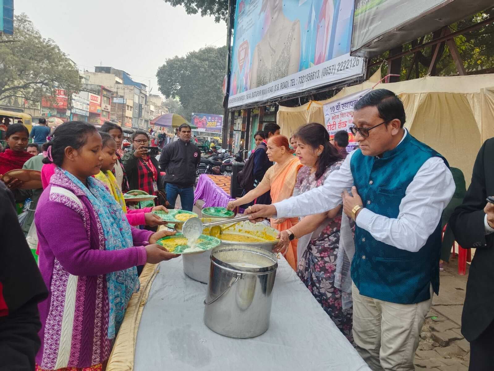 Jamshedpur news. झारखंड से भूख और कुपोषण को समाप्त करना ही रोटी बैंक का लक्ष्य : मनोज मिश्रा