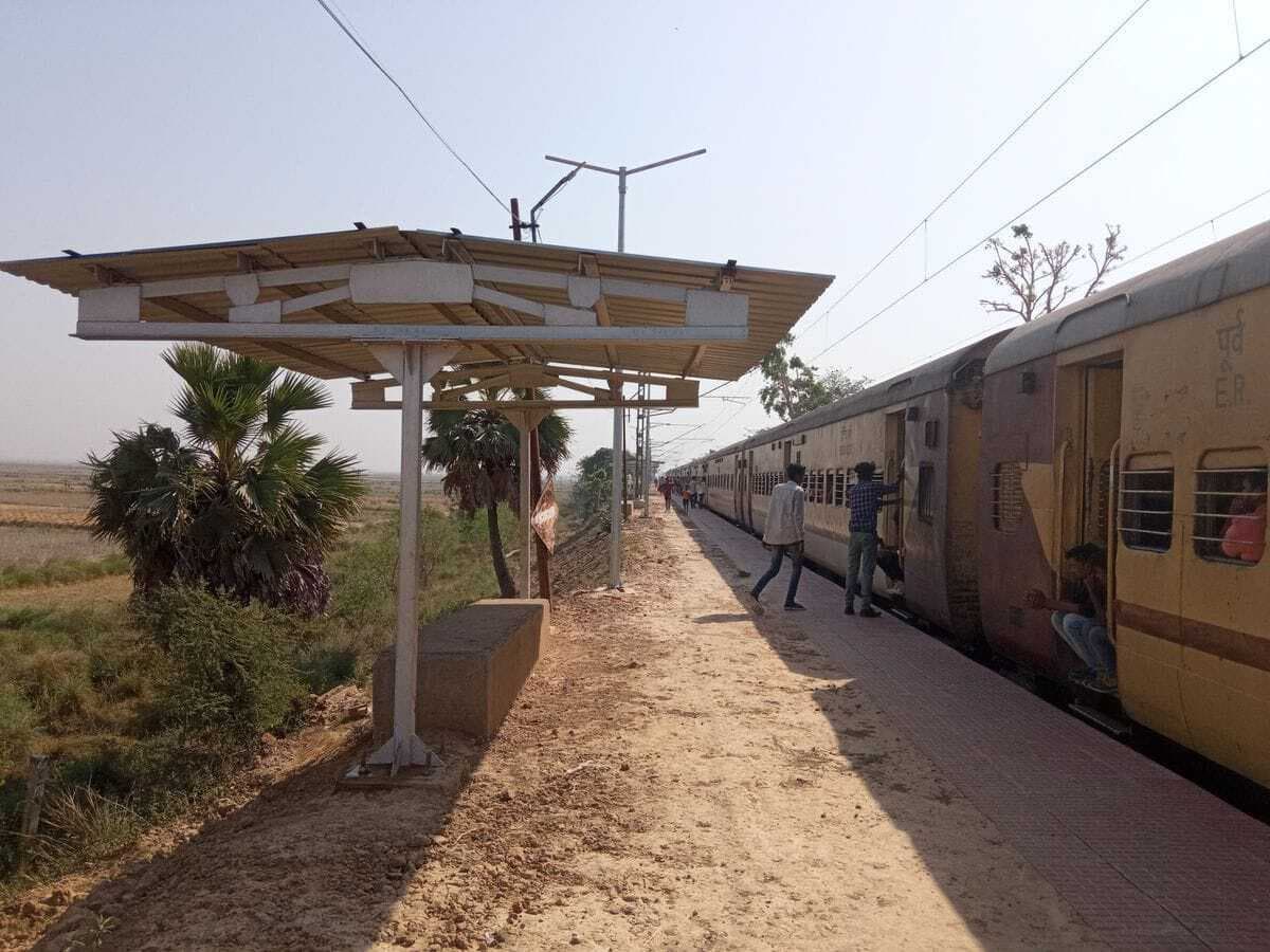 यात्री सुविधाओं से वंचित है मसूदन स्टेशन