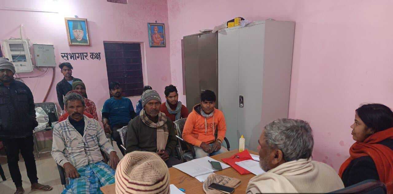 पीएम किसान सम्मान निधि को लेकर ई केवाईसी कराने को लगा शिविर