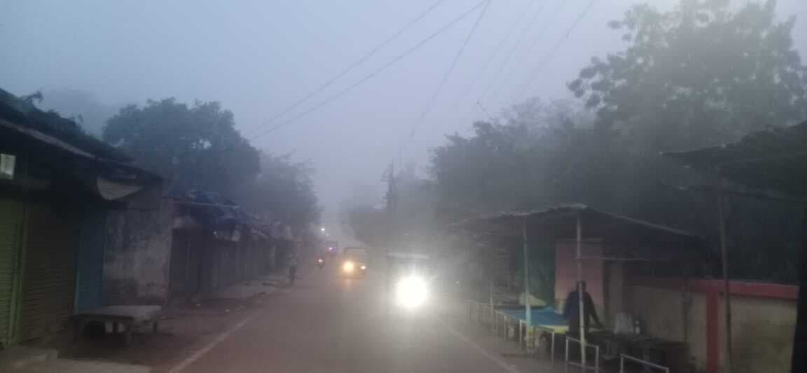 धूप रही नदारद, ठंडी हवाओं ने बिगाड़ा लोगों का हाल