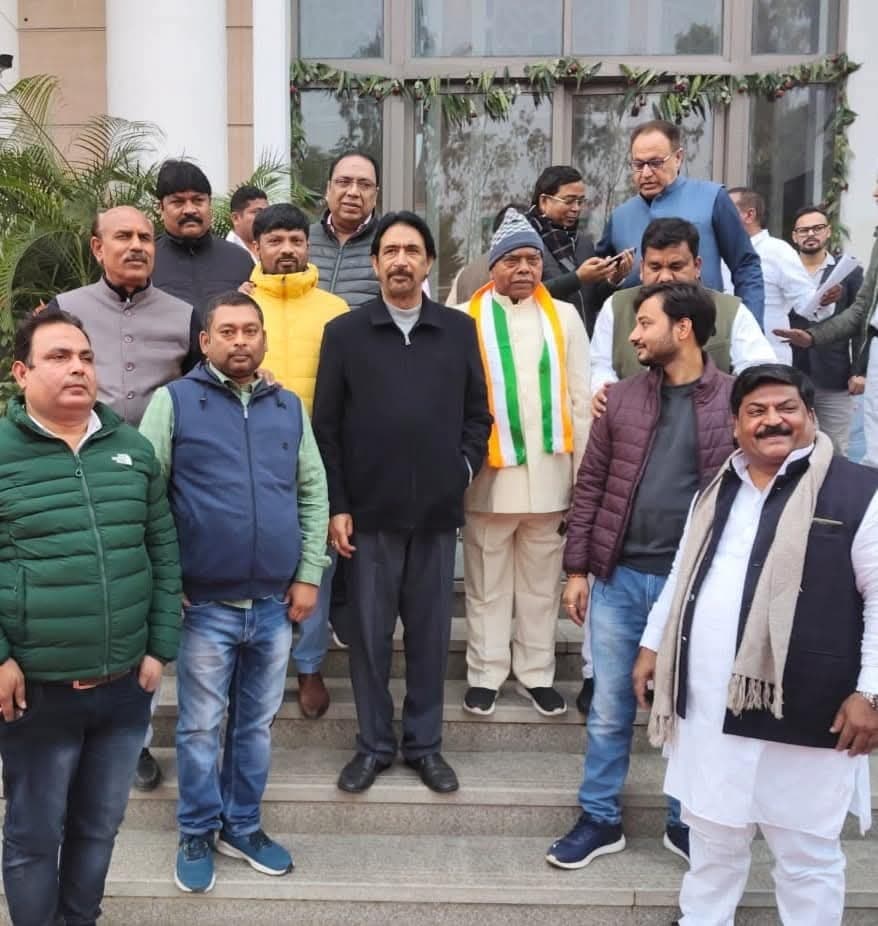 Jamshedpur news. नयी दिल्ली में कांग्रेस नया मुख्यालय उद्घाटन में शामिल हुए जमशेदपुर के कांग्रेसी