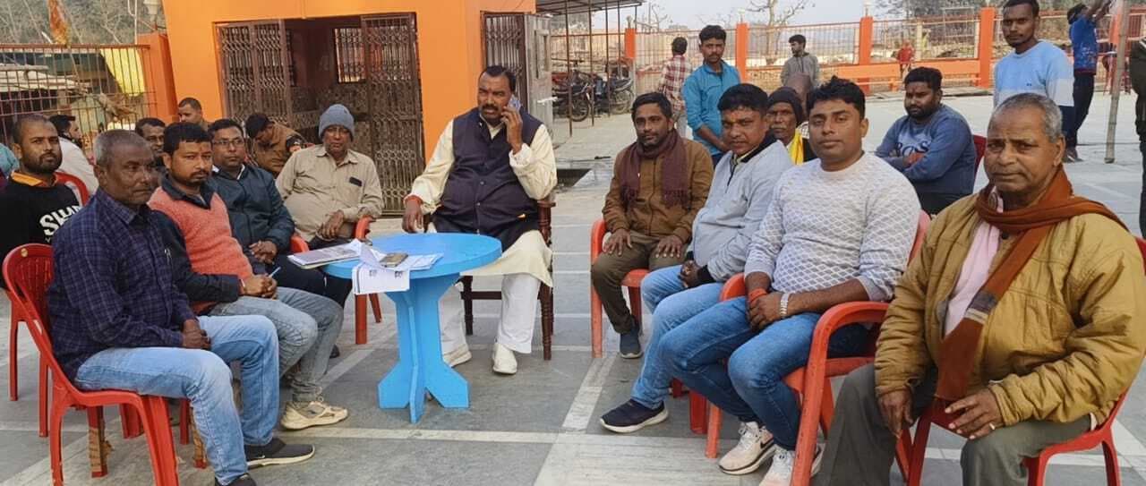 विधायक ने लिया मुख्यमंत्री के कार्यक्रम की तैयारी का जायजा