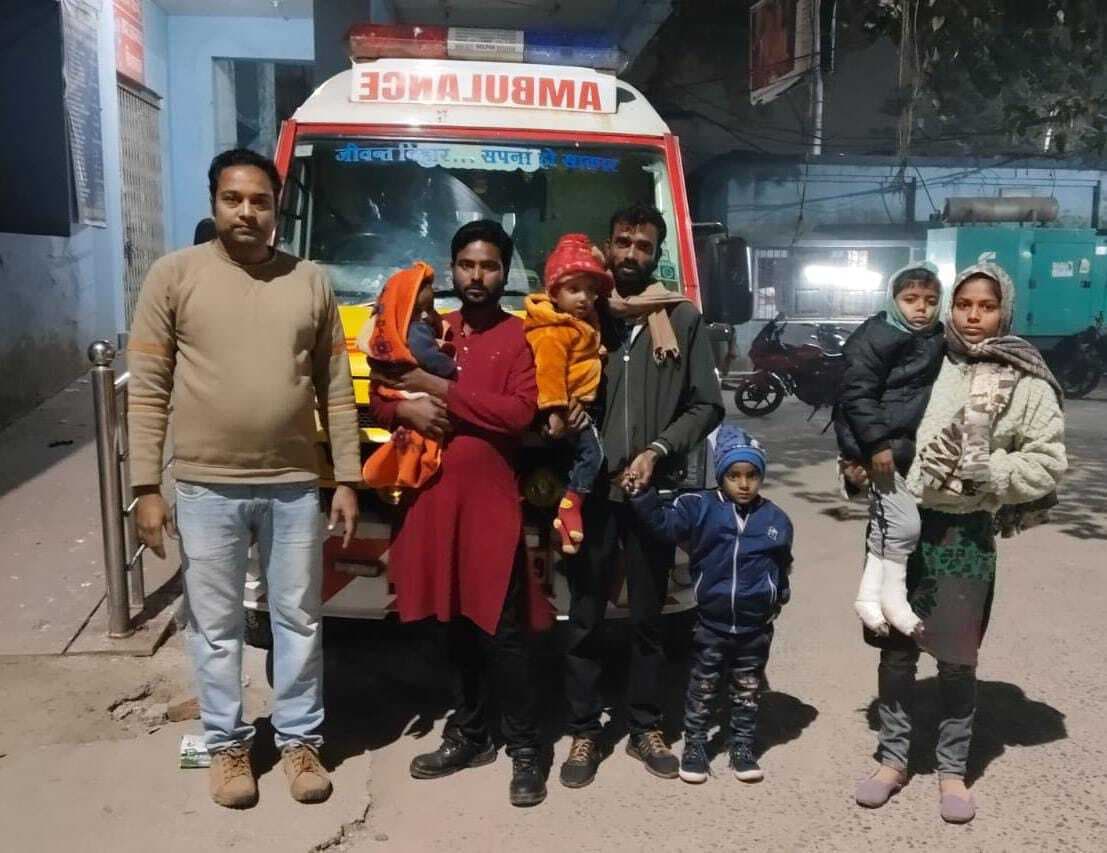 क्लबफूट से पीड़ित चार बच्चों का निःशुल्क इलाज: जेएलएनएमसीएच भागलपुर के लिए भेजे गए बच्चे