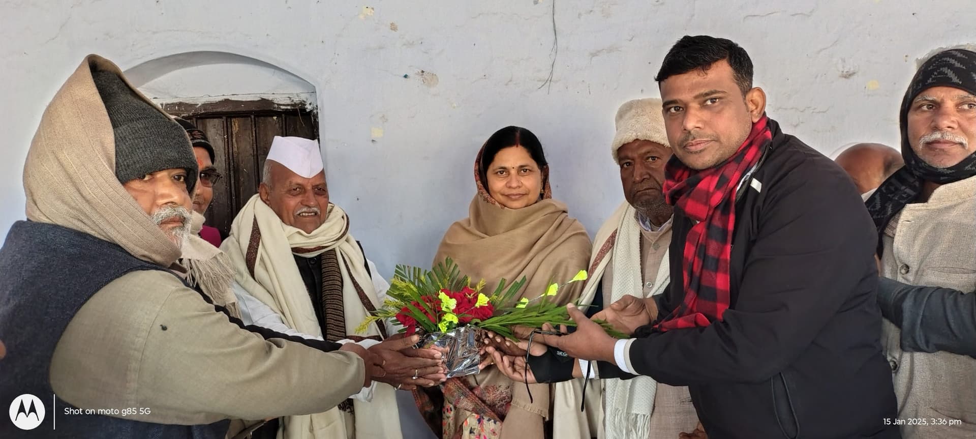 राहुल गांधी के बिहार दौरे को लेकर कांग्रेस जिला प्रभारी ने की चर्चा