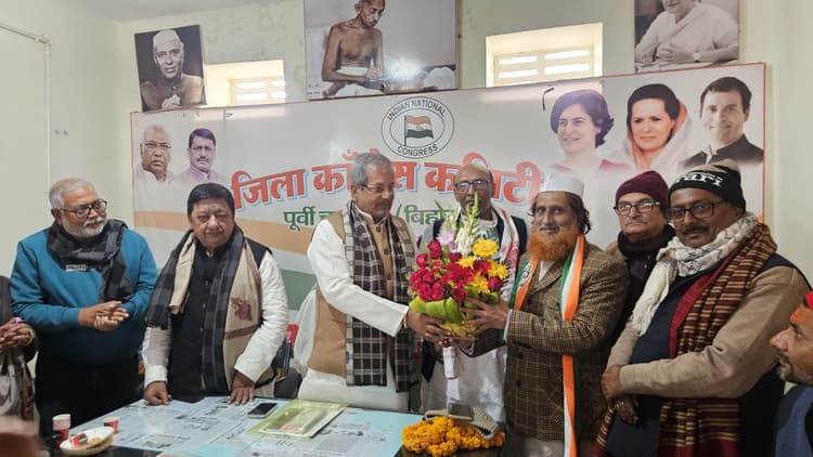 राहुल गांधी के पटना आगमन को ले हुई तैयारी बैठक