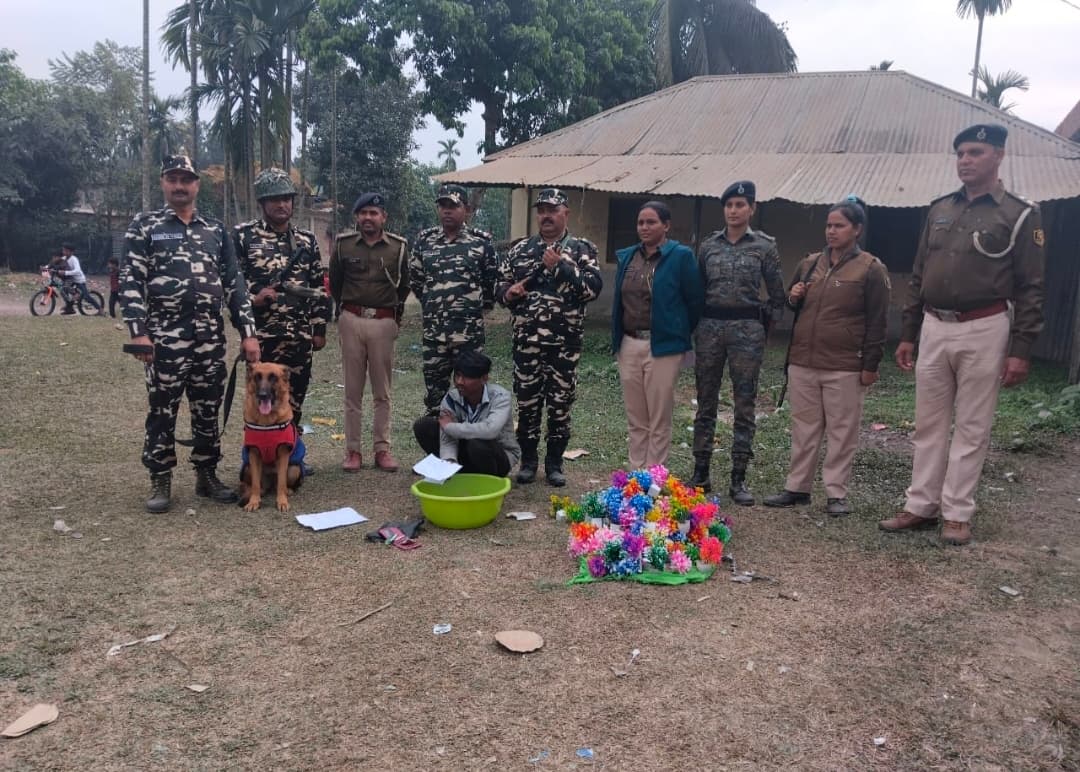 103 ग्राम ब्राउन शुगर जब्त, एक तस्कर गिरफ्तार