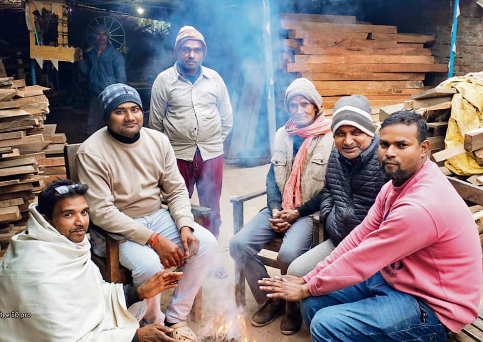 Siwan News : सुबह शीतलहर, दोपहर धूप, शाम होते ही बढ़ गयी कनकनी