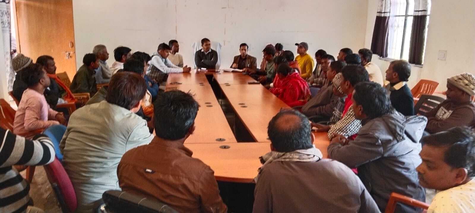 डीवीसी व समिति की बैठक, चक्का जाम स्थगित