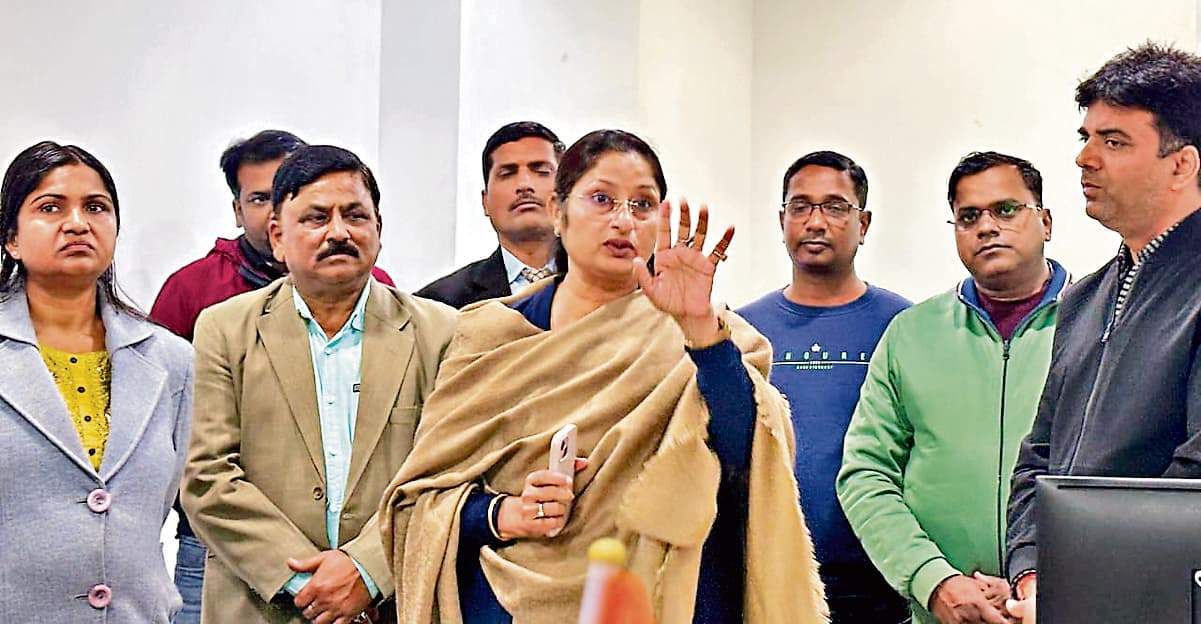 Ranchi News: केंद्रीय मंत्री अन्नपूर्णा देवी ने कमांड कंट्रोल सेंटर का किया दौरा