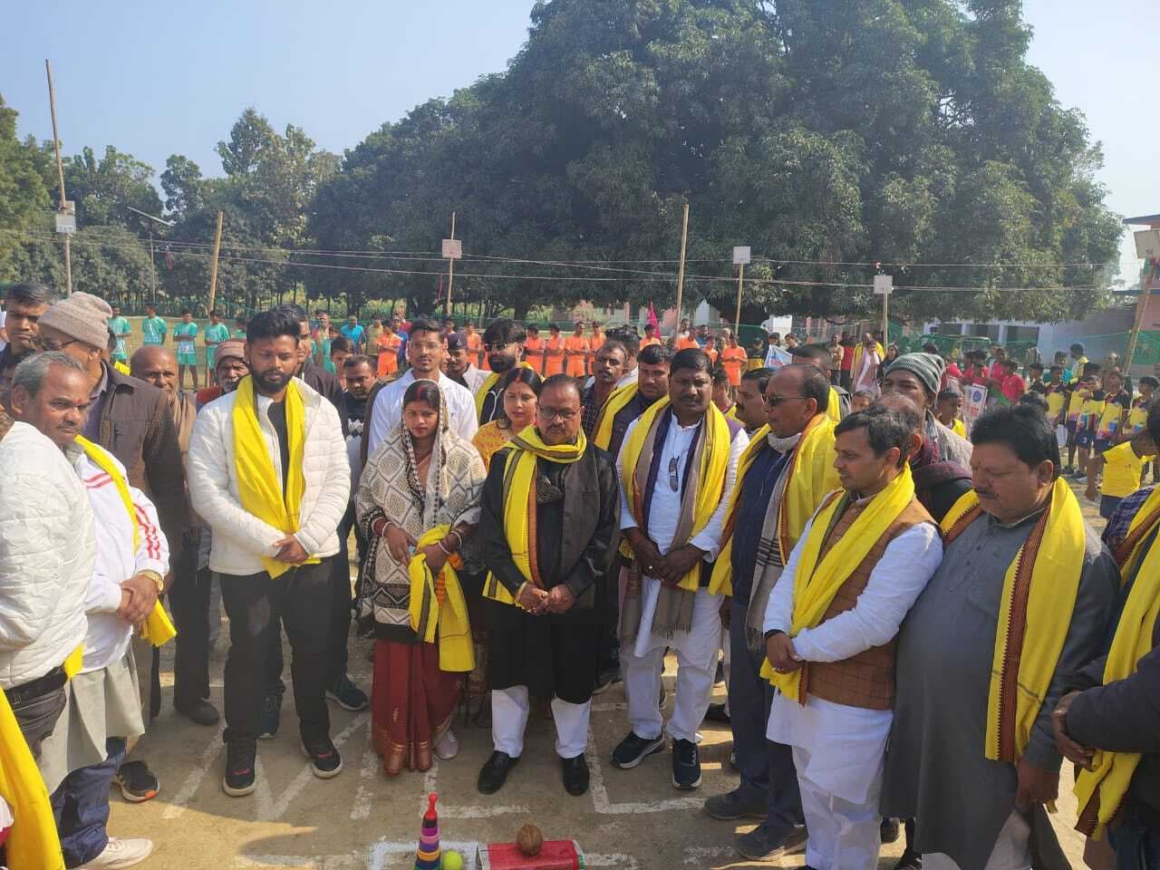 Bhagalpur news राज्यस्तरीय लगोरी प्रतियोगिता का भव्य उद्घाटन