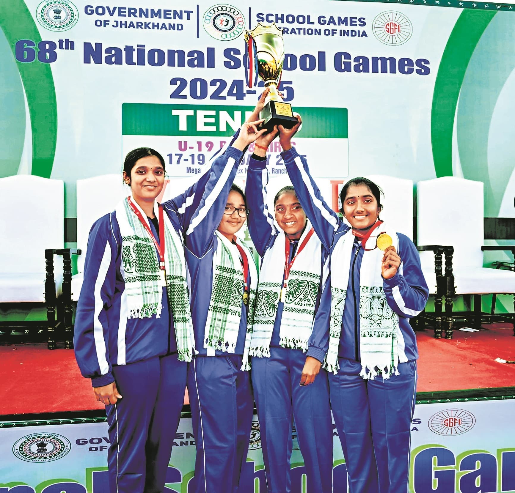 Ranchi News : साइक्लिंग में झारखंड का शानदार प्रदर्शन