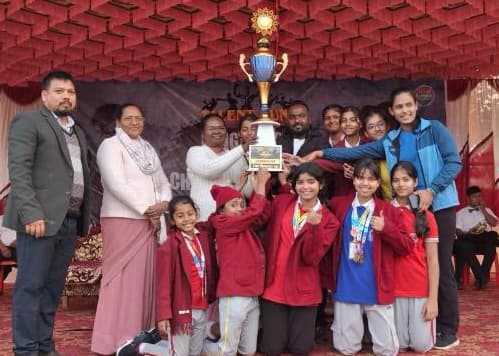 इंटरनेशनल पब्लिक स्कूल के बच्चों ने बंगाल में मचाया धमाल