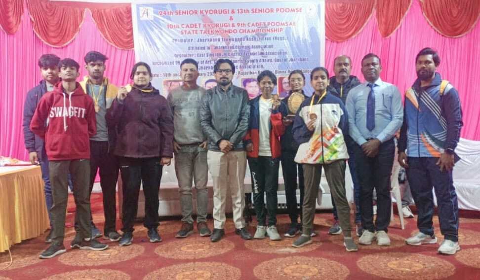 ताइक्वांडो में मधुपुर की टीम ने जीते 1 स्वर्ण सहित 4 पदक