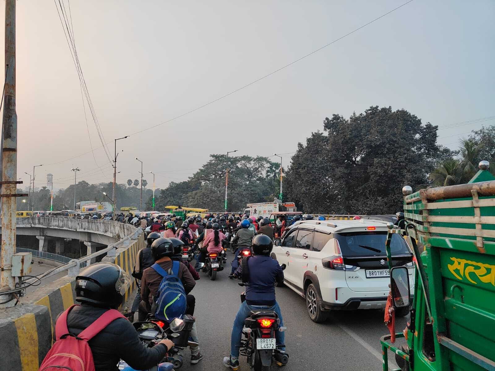 बिहटा में चार दिन ही मिली जाम से राहत, स्थिति फिर जस की तस